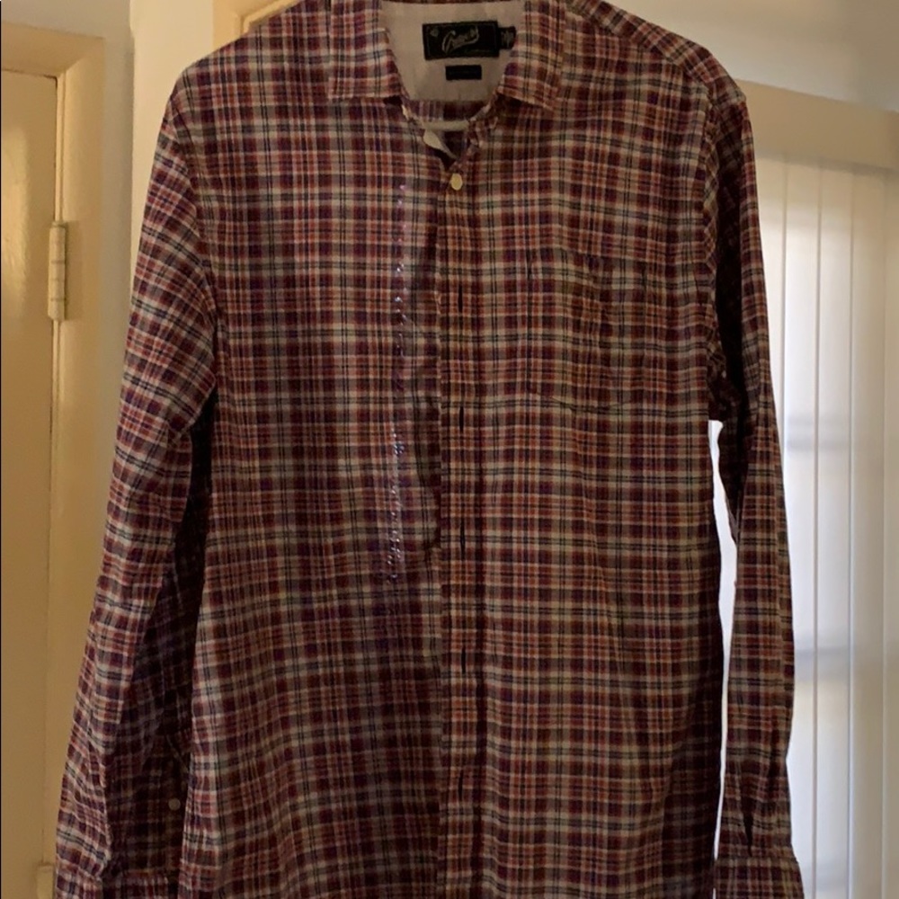 Plaid Button Down - image 1